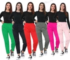 Womens Ladies Full Length Long Cherry Berry Trouser Pant Cotton Stretchy Casual