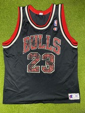 1990-1998 Chicago Bulls - Michael Jordan 23 - Vintage NBA Jersey 48 