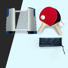 Ping Pong Paddles Set Games Table Tennis Set for Tabletop Traveling