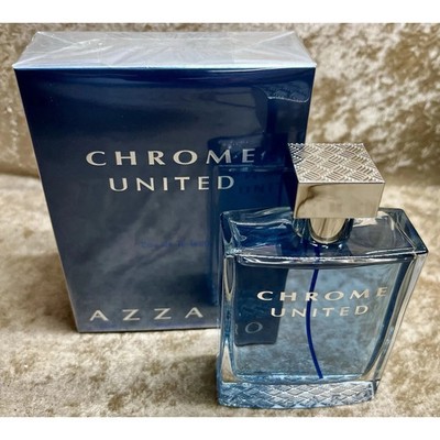 Azzaro Chrome United Eau de Toilette for Men   Spray, 100 ml / 3.4 fl.oz.