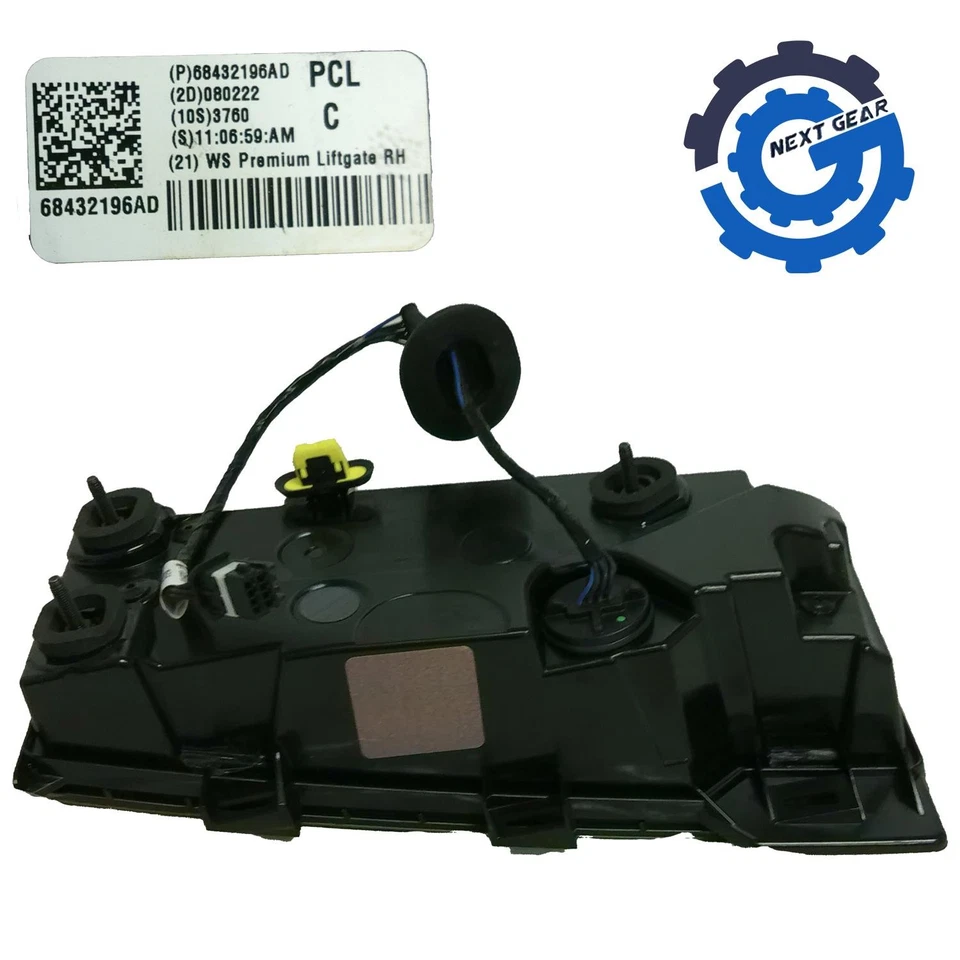 原始设备制造商 Mopar 右升降门灯适用于 2022 年吉普 Wagoneer Grand Wagoneer 68432196AD — 第 3/4 张图片