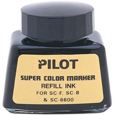 Pilot Red Refill Ink Bottle For Permanent Jumbo Markers 088308