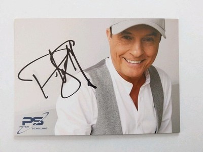 Peter Schilling Autogramm Signiert AK
