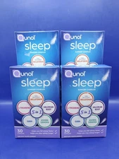 4 Pack Qunol Sleep Support Complex Time Release Melatonin 30ct Each Exp 02/27
