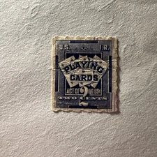 U.S.P.C. CO. Playing Card Stamp RF2 TYPE