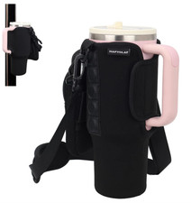 Magnetic Water Bottle Holder 40oz Gym Bottle Phone Pocket Strong Magnet NEW