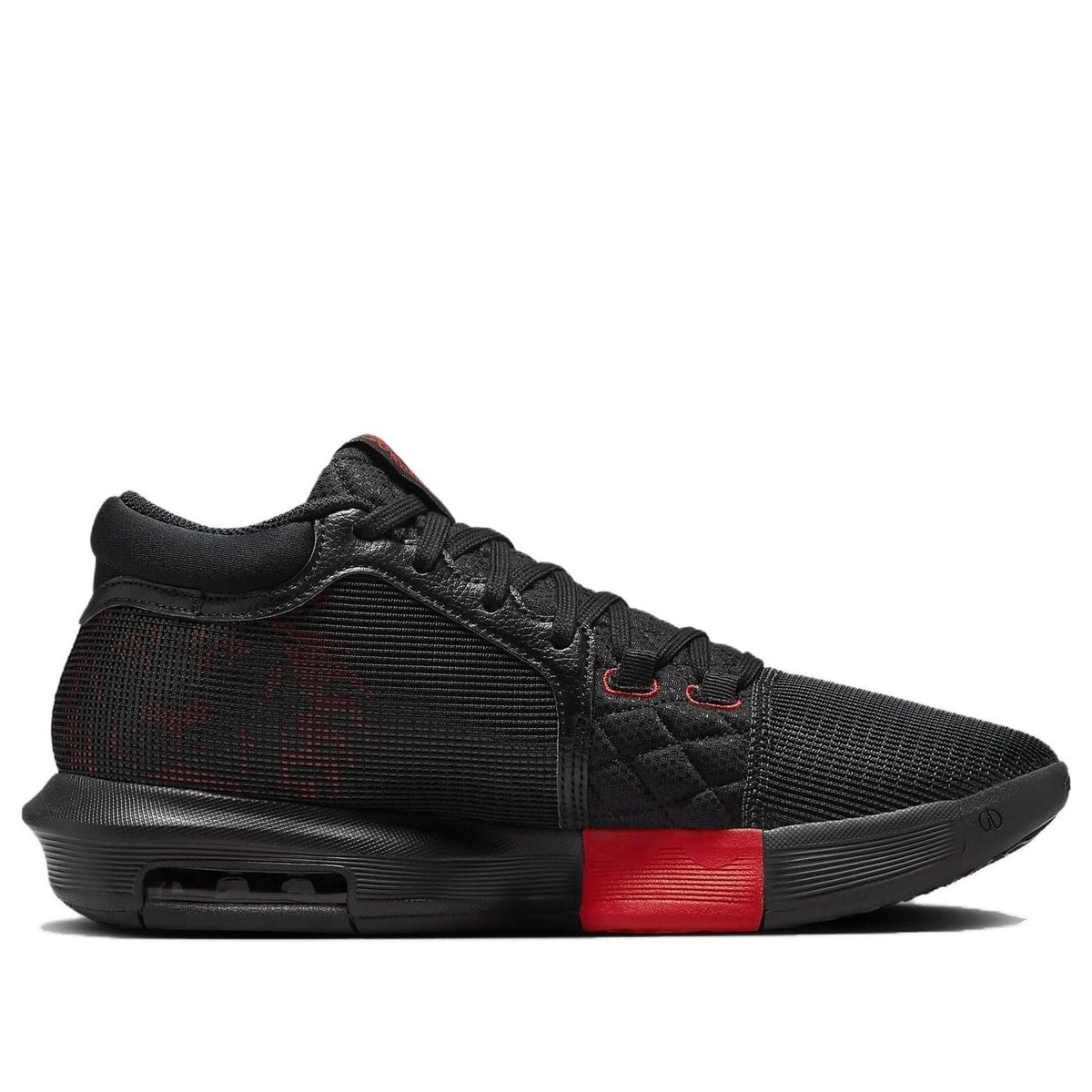 シューズ(男性用) NIKE LEBRON WITNESS 8 Black EUR42 26.5 Nike LeBron Witness 8 'Black University Red' | eBay
