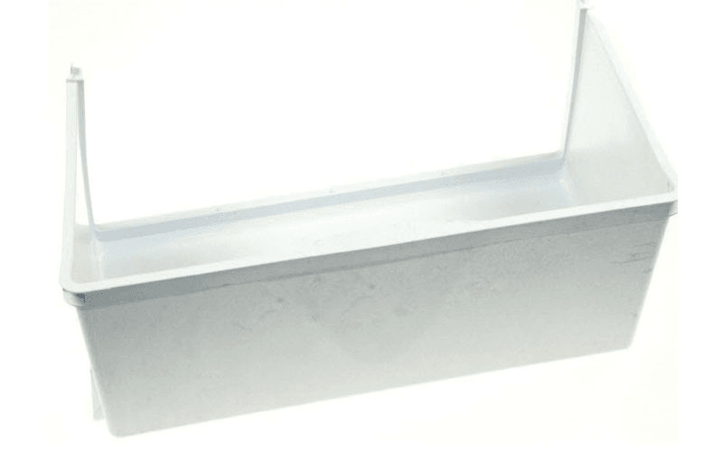 Tiroir inferieur Indesit fissure ? Remplacez-le par le bac plastique 433x227mm C00303579