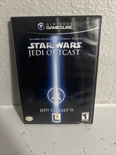 STAR WARS JEDI OUTCAST NINTENDO GAMECUBE VIDEO GAME IN BOX NO MANUAL