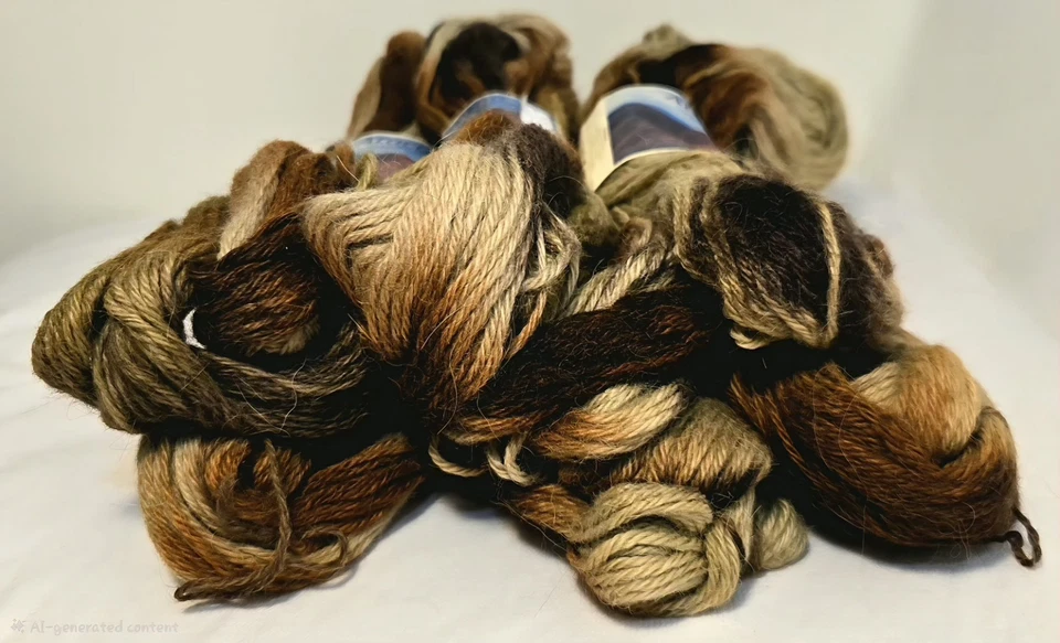 RARE Discontinued Araucania Yarns Atacama Lot 6 Skeins 100% Alpaca Hand Dyed 509 - Image 2 of 4