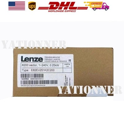 E82EV251K2C200 NEW LENZE Inverter 8200 vector E82EV251K2C200