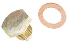  17000 1/2-20" Magnetic Drain Plug, Gold 