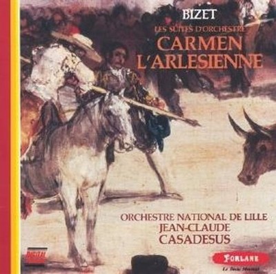 Audio Cd - Georges Bizet - Carmen, L'Arlesienne  - Forlane -D- Neu