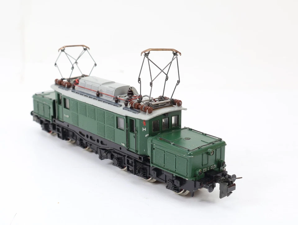 Trix Express H0 2241 Elektrolok E-Lok "Krokodil" grün BR E94 007 DB / 3-L-DC OVP - Bild 2 von 4