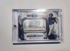 2025 Impeccable Cooper Pratt Silver Ounce Bar /25 Rated Prospect