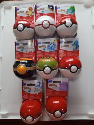 Pokemon Mega Construx Set Of 8 Different Characters All New