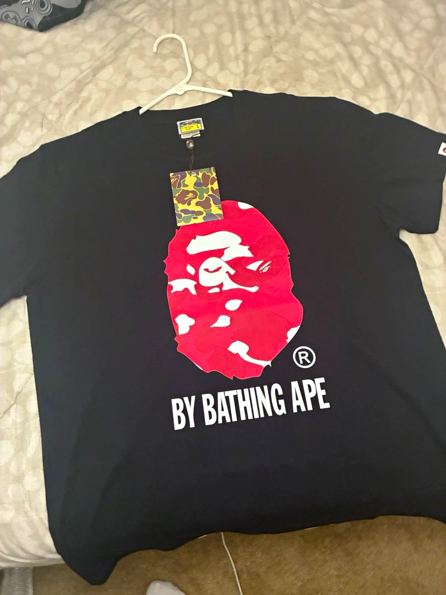 A Bathing Ape Short Sleeve Black Shirts for Men for sale | eBay