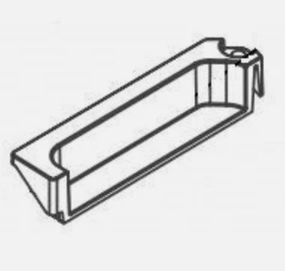 NORCOLD 628017 OEM REFRIGERATOR DOOR HANDLE *T2