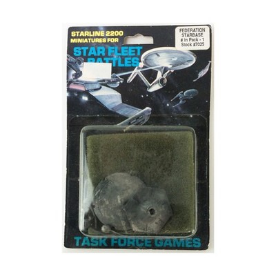 Task Force SFB Starline 2200 Federation Starbase #1 Pack New
