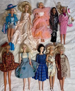 Giant Barbie Lot 25+ Pounds 1960’s -00’s Dolls Clothes Accessories Twist & Turn