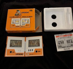 NINTENDO GAME & WATCH LIFEBOAT  vintage retro collectors classic toy video games