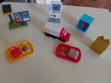 McDonald's 2025 Lil McDonald's Happy Meal Toys Lot of 7 Loose New Unplayed