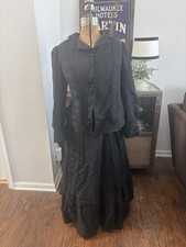 Antique Two-Piece Black Mourning Dress