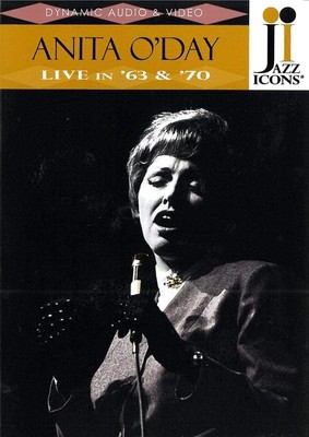 Anita O'Day - Live In '63 & '70 (DVD-V, Mono, B&W) 0747313901555