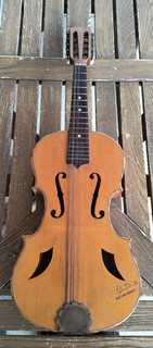 Außergewöhnliche und seltene Mandoline um 1900 von der Firma Götz