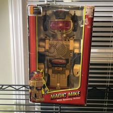 Magic Mike 1980s robot original box 