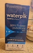 Waterpik Cordless Pulse Rechargeable Portable Water Flosser WF20CD010 White