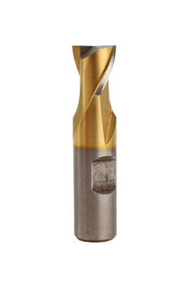 Refurbished Niagara 5/8'' HSS End Mill 2-Flute Center Cut TiAlN 20200 CNC Sharp