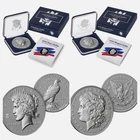 2026 P Morgan and Peace Reverse Proof Libert Bell Dollars OGP. Free Shipping!