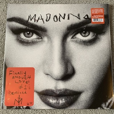 Finally Enough Love by Madonna Vinyl Record, 2022 New Sealed