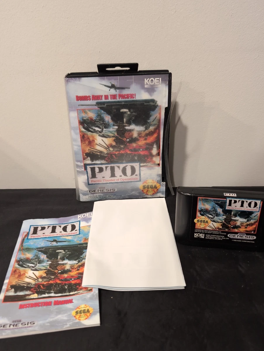 P.T.O.: Pacific Theater of Operations Video Games for sale | eBay