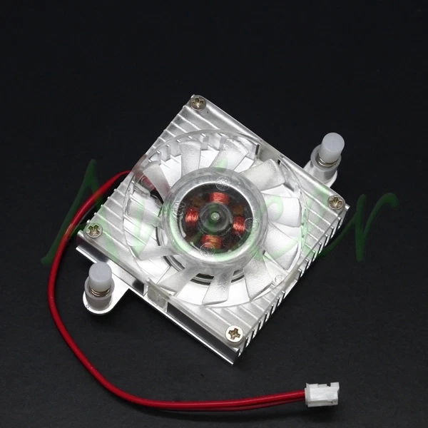 10pcs 40mm Aluminum 2pin Computer PC VGA Video Card Heatsink Cooler Cooling Fan - Image 2 of 4