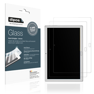 2x Schutzfolie für Feonal 118 matt - Anti-Shock 9H Folie dipos Glass