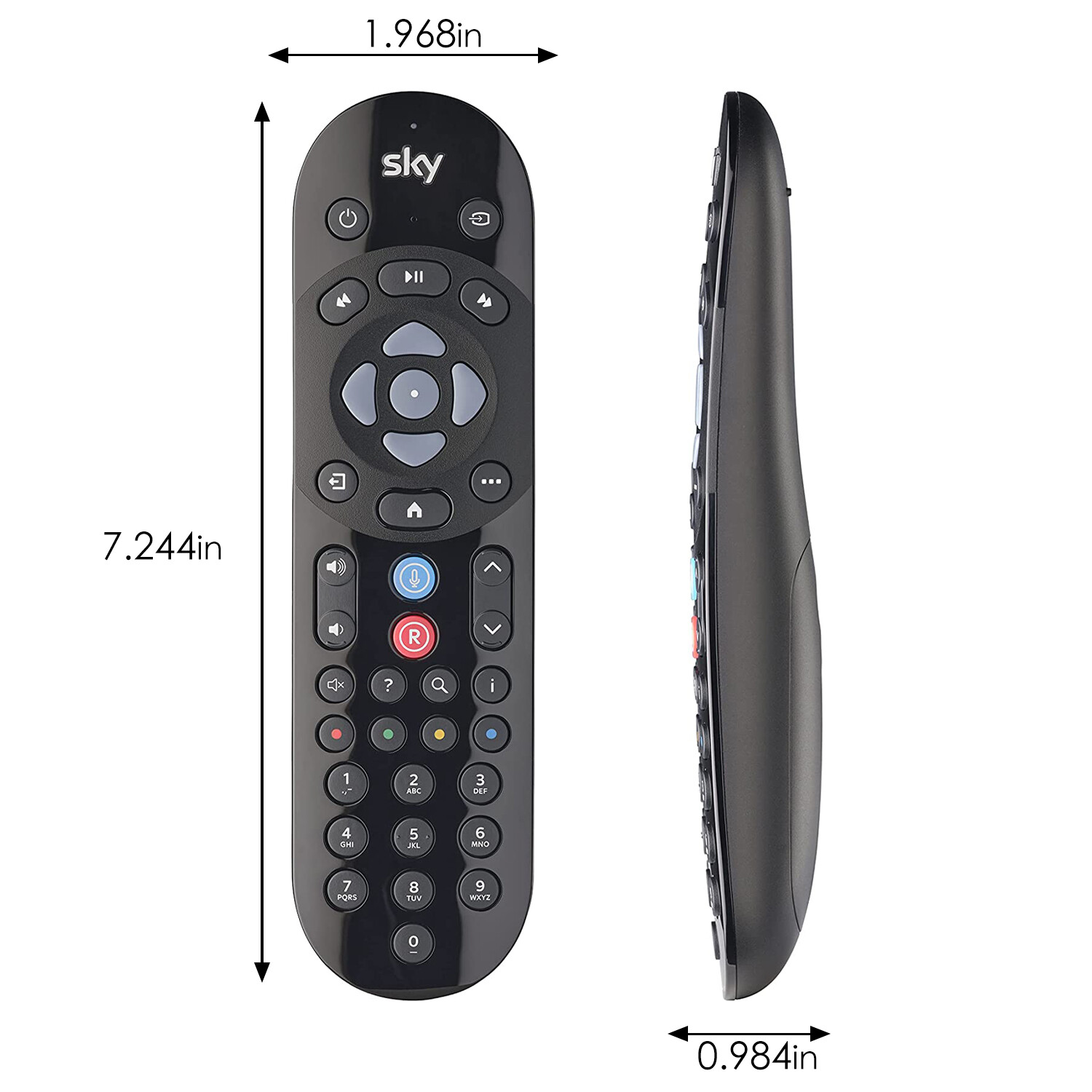 UK Original Sky Q Remote Control EC201 EC202 With Bluetooth Voice