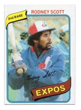 1980 TOPPS BASEBALL CARD 712 RODNEY SCOTT