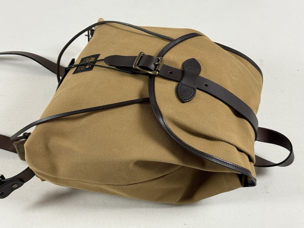 バックパック・リュック Filson DRAWSTRING BACKPACK Beige Rugged twill drawstring backpack by Filson | Tan (Beige)