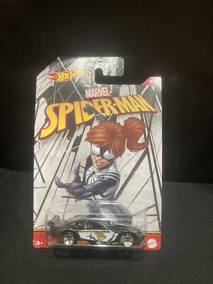 Hot Wheels Circle Tracker Black Metallic - Marvel '' Spiderman 3/5