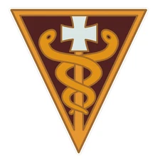 3rd Medical Command Bumper Sticker Military Vinyl Soldier Decal 5"