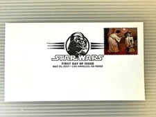 Star Wars - Princess Leia & R2-D2 - First Day of Issue Stamp-Envelope