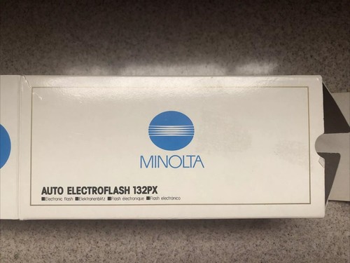 Minolta Auto Electroflash Flash Box 132px Empty box - Picture 10 of 15