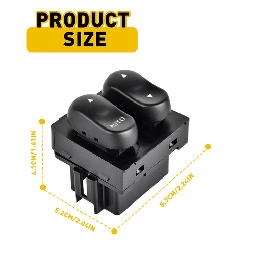 For Ford F150 F250 F350 1999-2002 Driver Master Power Window Switch XL3Z14529AA - Picture 11 of 19