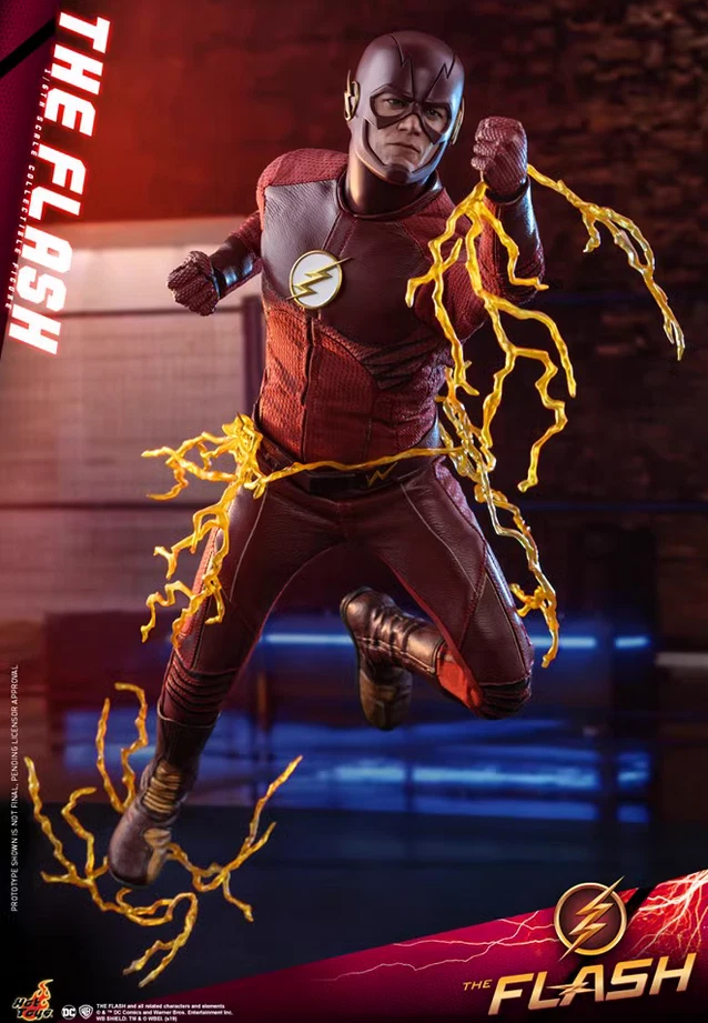 Nuevo Hot Toys TMS009 THE FLASH 1/6 Figura 12 '' En Stock Foto 4 de 4