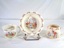 Group of 3, Royal Doulton Bunnykins, Bowl, Cup and Mug