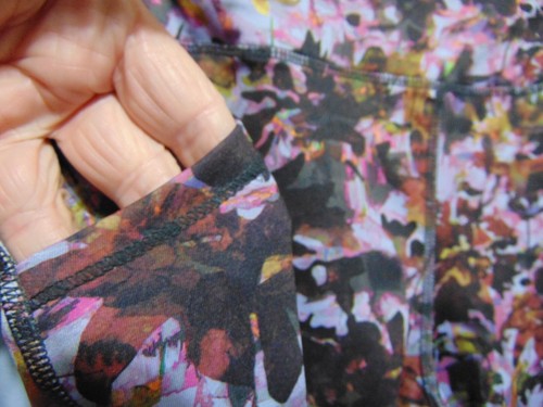 Pro Player Size S Watercolor Floral Print Mstr Wicking Workout Yoga Leggings NWT - Picture 3 of 7