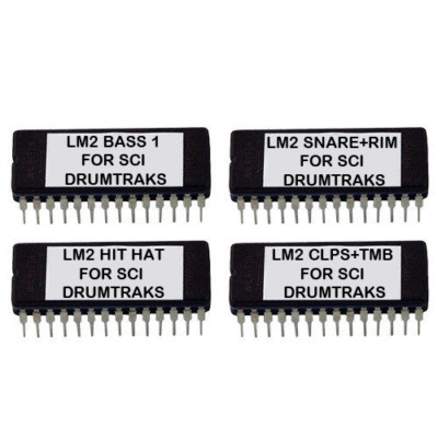 Linndrum LM2 Sound EPROM für sequentielle Schaltungen Drumtraks Drum Eproms Chip Sci