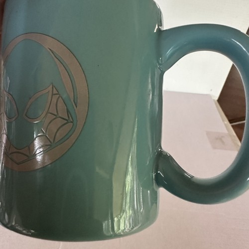 Marvel Spider-Man Mug  Featuring Gwen Teal Blue Good Condition - Bild 11 von 11